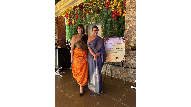 SAREES & SANGRIAS: A Vibrant Fusion of Fashion and Fun