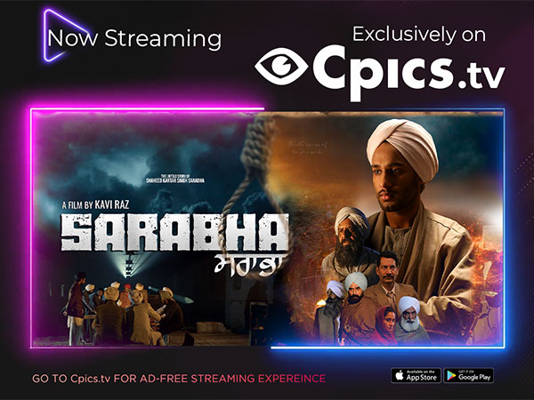 India’s Youngest Martyr’s Story ‘SARABHA,’ Released Worldwide on August 15th in Celebration of India’s Independence Day, is Now Streaming on Cpics.tv